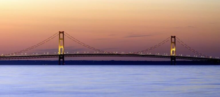 25 minutes south of Mackinac