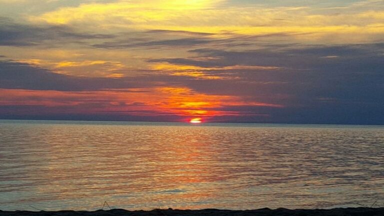 Sunset on Little Traverse Bay
